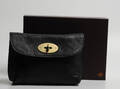 Mulberry clutch  cosmetikpung, sort læder