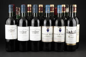 18 flasker moden Bordeaux 18