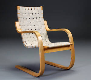 Alvar Aalto. Lænestol, model 406