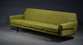 4 pers. sofa med grøn uld, 1960erne