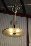 TAKLAMPA 30-TAL, RÅGLASSKIVA DIA. 55 CM