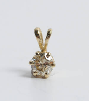 Brillantvedhæng - ca. 0.33 ct Denne vare er sat til omsalg under nyt varenummer 4072445