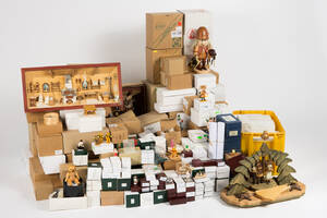 Großes Weihnachtskonvolut, Erzgebirge, Holz 300