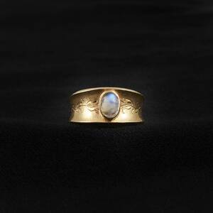 Ring, 18k guld. Vikt 3