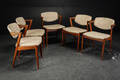 Kai Kristiansen. fire stole af teak, model 42 5