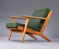 Hans J. Wegner. Lænestol model GE290 