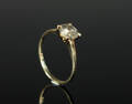 Solitairering af 14 kt. guld,  ca. 1.0 ct.