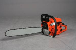 Benzindrevet motorsav model 5200. Ny og ubrugt.