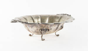 Skål i nysilver, nyrokokostil Denna vara har satts till omförsäljning under nytt varunummer4246194
