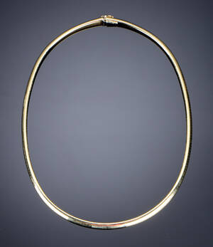 Halsring af 14 kt. guld Denne vare er sat til omsalg under nyt varenummer 4430915
