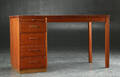 Dansk møbelproducent. Skrivebord i teak 