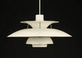 Poul Henningsen. Pendel PH5, hvid.