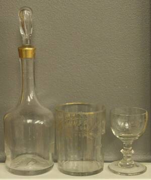 Karaff, glas