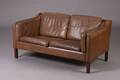 Dansk møbelproducent. To-pers. sofa, 197080erne
