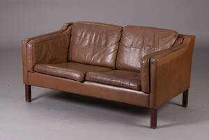 Dansk møbelproducent. To-pers. sofa, 197080erne