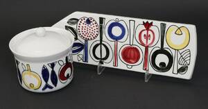 Porslin 2 delar, Pomona, Rörstrand