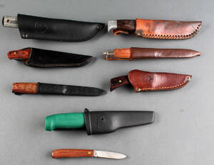 Muela, Loewen Messer, Condor mm. Samling knive 8