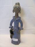 KERAMIKFIG, ELBOGEN, H 42 CM