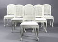 Rokokostole med fransk flet. 6 Denne vare er sat til omsalg under nyt varenummer 4054292