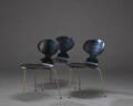 Arne Jacobsen. Tre stole Myren, model 3101, 195060´erne 3 