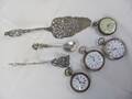 4 DEFF SILVERROVOR. 3 SILV. TÅNG,SKED, SPADE91 G