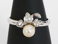 Ring 18k vitguld