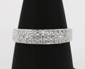 Ring 18k vitguld 