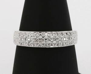 Ring 18k vitguld 
