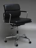Charles Eames. Soft Pad kontorstol, model EA-217 Full Leather 