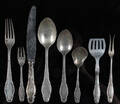 Dele til middagsbestik Frijsenborg af sølv 38