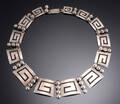 Collier af sterlingsølv