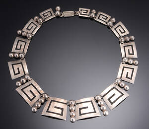 Collier af sterlingsølv