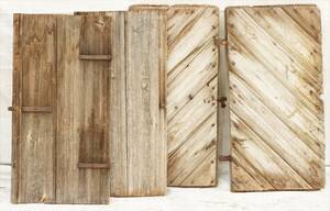 Fäboddörrar 4st, 171800-tal