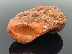 Loser Bernstein in rötlich  braunen Farbtönen ca. 52 g