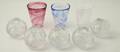 Konstglas, 3  5 delar. bland annat. Kosta Boda