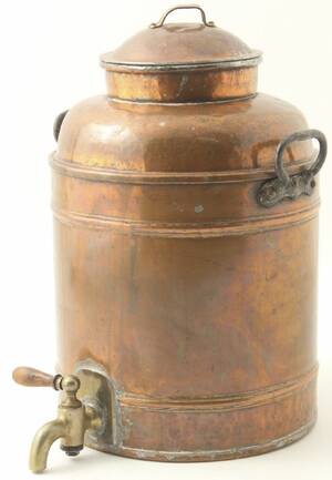 Kaffekittel, med tappkran