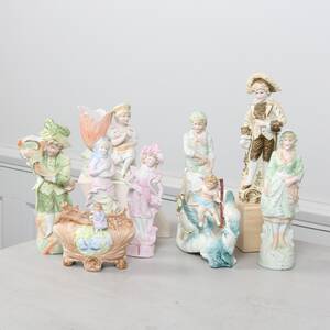 FIGURINER, biskviporslin, 18001900-tal