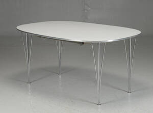 Piet Hein  Bruno Mathsson. Super Ellipse spisebord 3