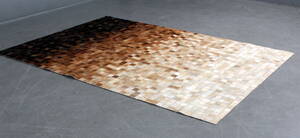 Koskindstæppe. Patchwork, 132 x 194 cm. 