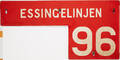 Tråpdbussskylt
