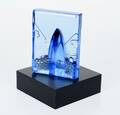 Bertil Vallien Skulptur Glas Kosta Boda 2000-tal