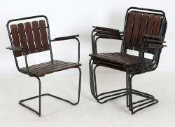 TRÄDGÅRDSSTOLAR, FYRA ST