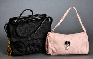 Christian Dior, to skuldertasker 2