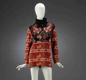 Kenzo, striktrøje af uld, str. 38