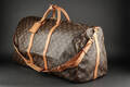 Louis Vuitton Weekend-  rejsetaske Keepall Bandouliére 60. Monogram canvas.  Denne vare er sat til omsalg under nyt varenummer 4870688