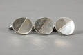 Georg Jensen Sølv Manchetknapper.