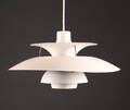 Poul Henningsen, PH5 pendel, hvidlakeret