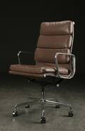 Charles Eames. Soft Pad kontorstol, læder 