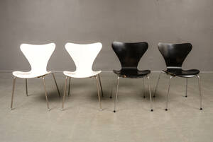Arne Jacobsen, fyra stolar, Sjuan modell 3107 4