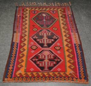 Nordvest persisk Kelim, 240x138 cm.